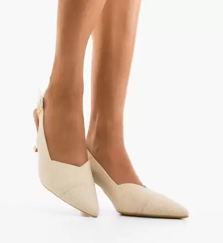 Pantofi dama Aadam Bej