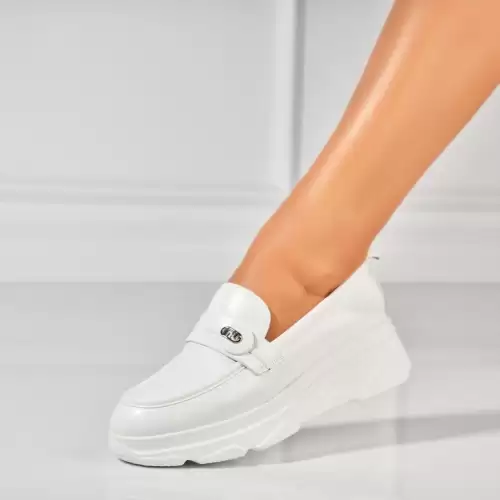 Pantofi dama casual Albi din Piele Ecologica Sierra