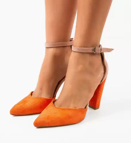 Pantofi dama Gizmo Portocalii