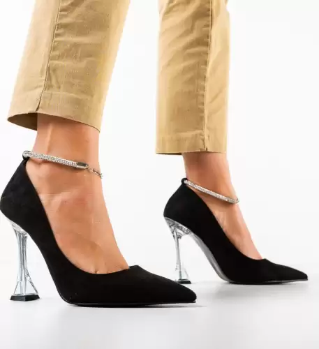 Pantofi dama Hervac Negri