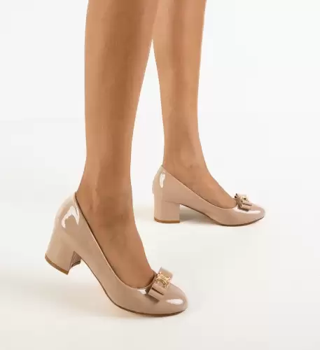 Pantofi dama Ladymaz Bej