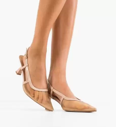 Pantofi dama Laure Nude