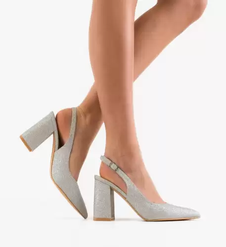 Pantofi dama Markus Argintii