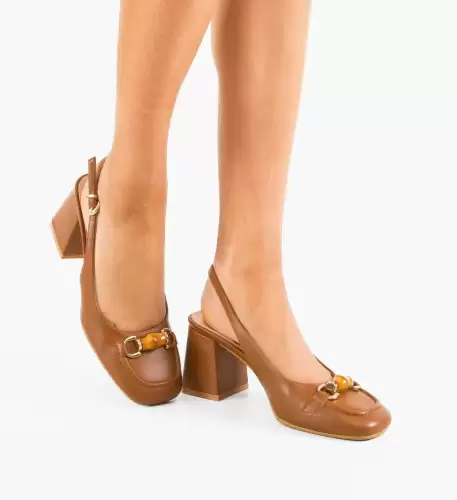 Pantofi dama Nasee Camel