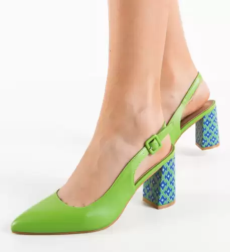 Pantofi dama Rafda Verzi