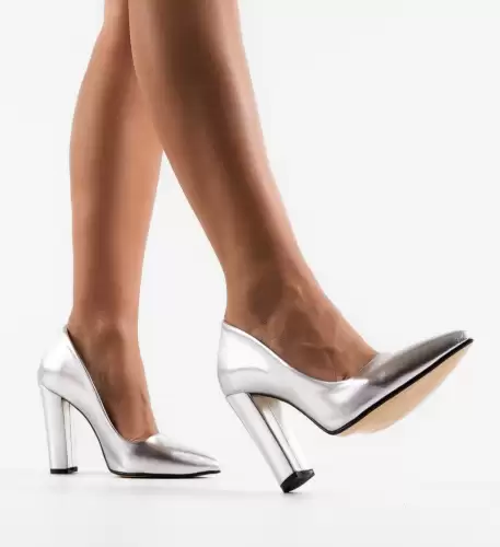 Pantofi dama Sorca Argintii