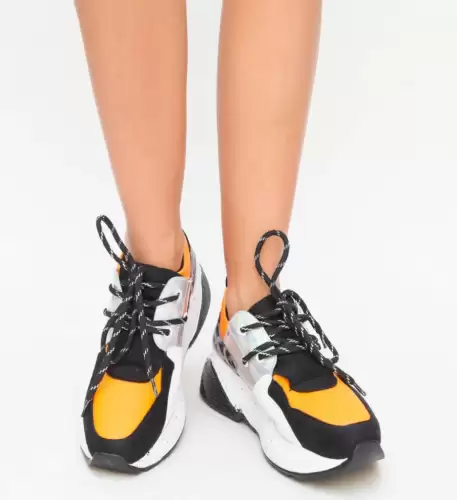 Pantofi Sport Bran Portocalii