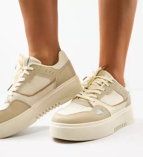 Pantofi Sport Faarax Bej