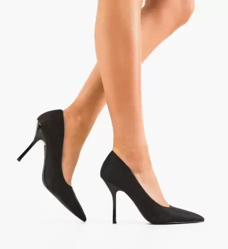 Pantofi stiletto dama Moham Negri