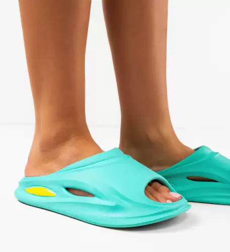 Papuci dama Ozene Turcoaz