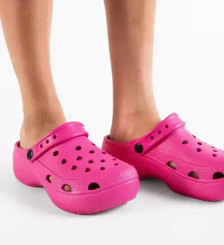 Papuci dama Simo Fuchsia