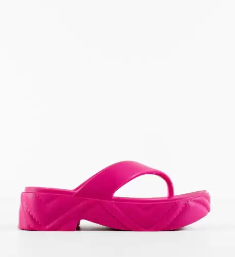 Papuci dama Talha Fuchsia