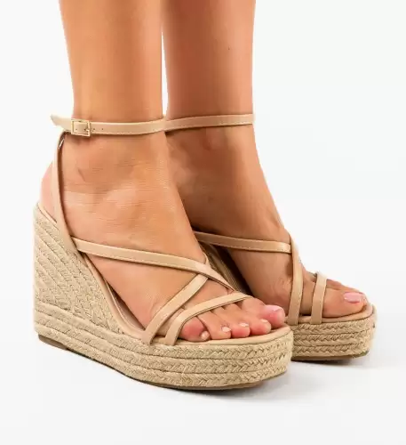 Platforme dama Avani Bej