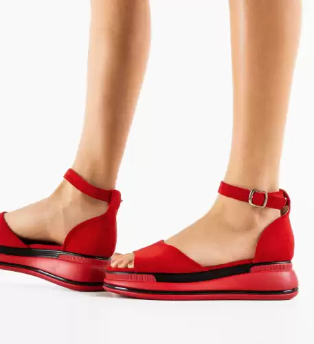 Sandale dama Grifon Rosii