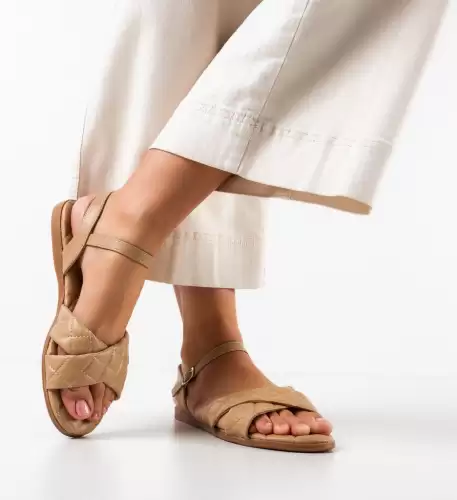 Sandale dama Okuma Bej