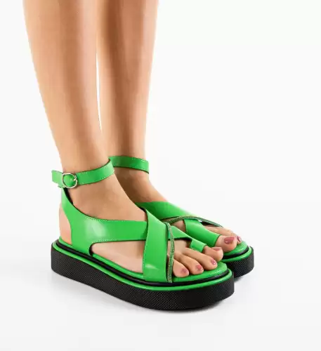 Sandale dama Selura Verzi