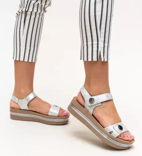 Sandale Penty Argintii