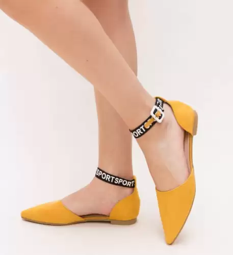 Sandale Saby Galbene