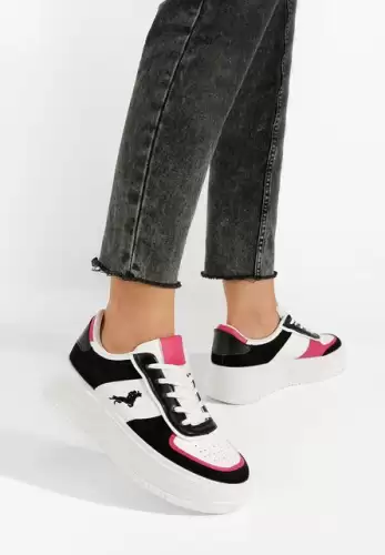 Sneakers cu platforma Kadence negri