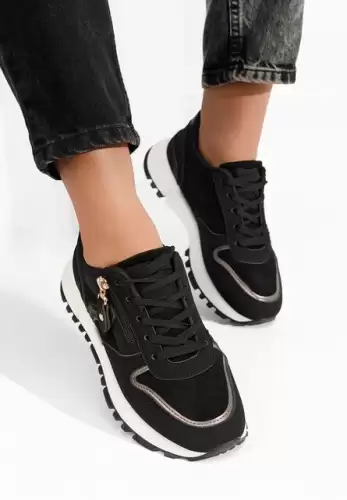 Sneakers dama Estrea negri