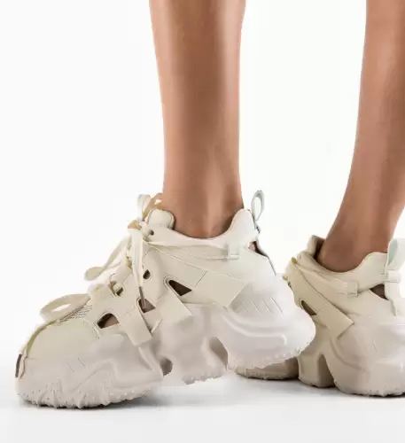 Sneakers dama Losko Bej