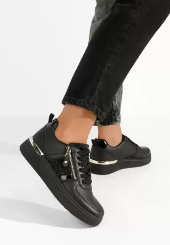 Sneakers dama Tenesca negri