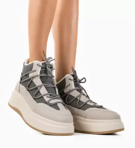 Sneakers dama Voldus Gri