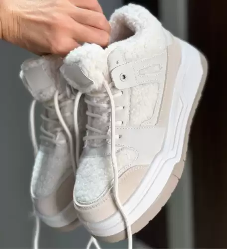 Sneakersi dama Pupujen Bej