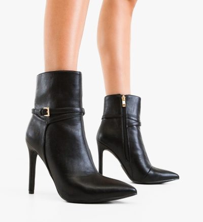 Botine dama Barbara Negre
