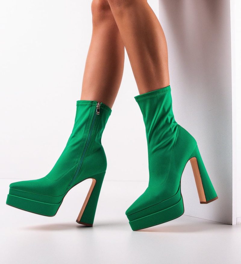 Botine dama Bhumi Verzi