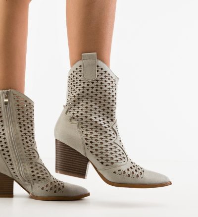 Botine dama Cameron Gri