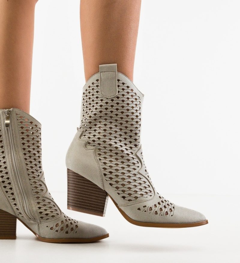 Botine dama Cameron Gri