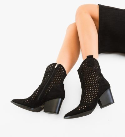 Botine dama Cameron Negre