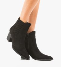 Botine dama Delgado Negre