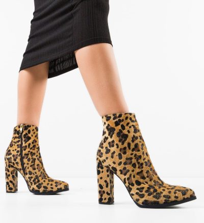 Botine dama Famusa Print