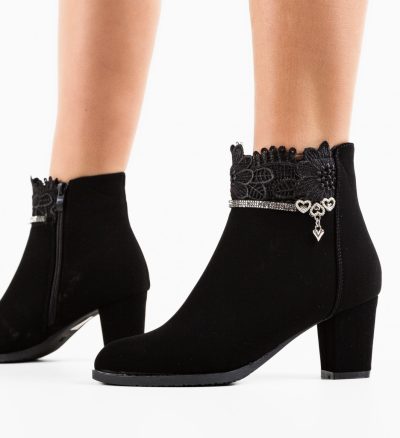 Botine dama Gail Negre