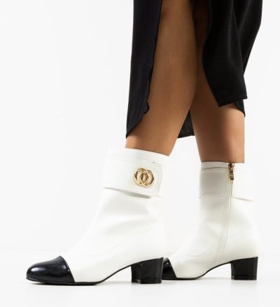 Botine dama Greto Albe