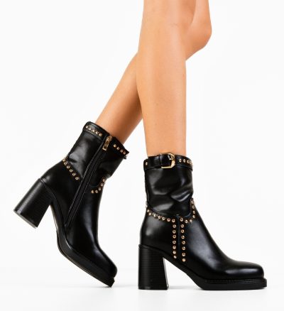 Botine dama Jade Negre