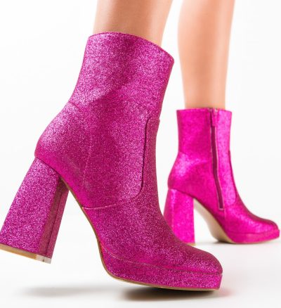 Botine dama Jazzo Fuchsia