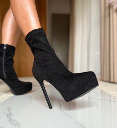 Botine dama Kazmire Negre 3