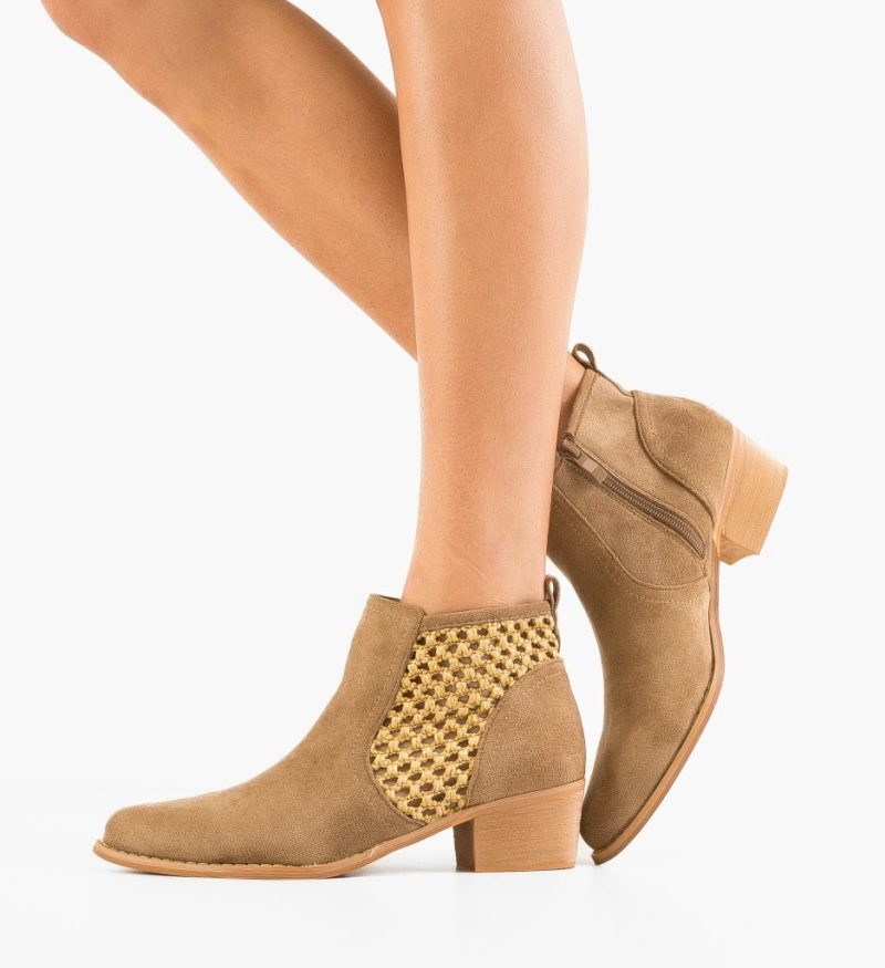 Botine dama Melod Khaki