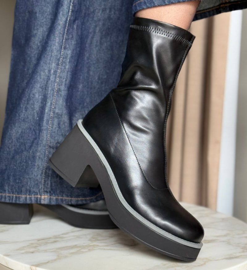 Botine dama Naom Negre