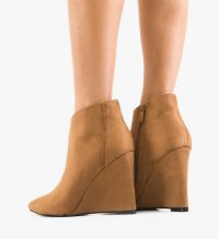 Botine dama Patton Camel
