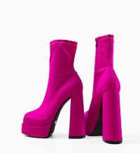 Botine dama Platona Fuchsia
