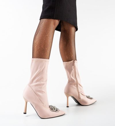 Botine dama Terynz Bej
