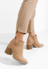 Botine de toamna Lucira kaki