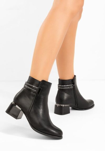 Botine elegante Amanda V2 negre
