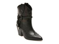 Ciocate ALDO negre, NUWESTERN 001, din piele naturala