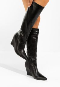 Cizme cu platforma Daryana negre