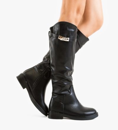 Cizme dama Everett Negre